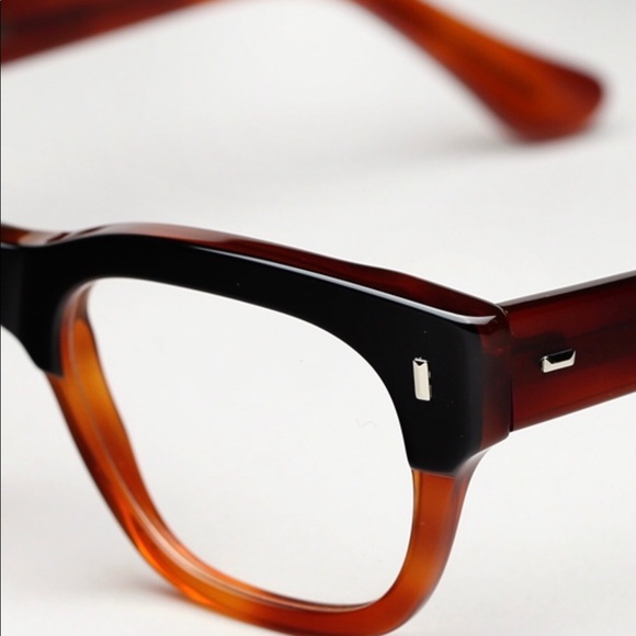 Sold - Cutler & Gross Black on Turtle Eyeglasses - Picture 3 of 7